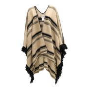 Multifarget Cachemire Poncho Aw23