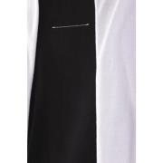 Hvit Oversized Lagdelt T-skjorte fra MM6 Maison Margiela