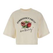 Kvinners T-skjorte med Forbidden Fruit Print
