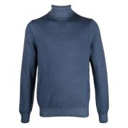 Ribbet Ull Rollneck Genser