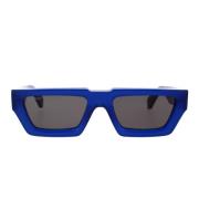 Mørkeblå Transparente Solbriller