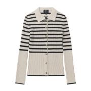 Mallory Cardigan, Beige Genser