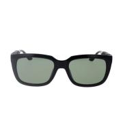 Dristige firkantede solbriller med Balenciaga-logo