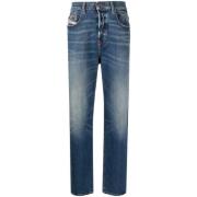 Blå D-Finitive Tapered Jeans