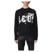 Icon Scribble Cool Fit Crewneck Sweater
