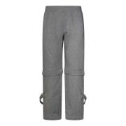 Modulær grå bukse med avtagbar bunn og seler