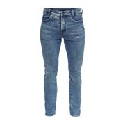Antikk Faded Orinoco Blue Slim Jeans