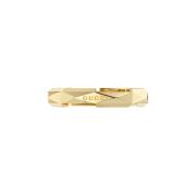 Ybc662177001 - Oro giallo 18kt - Link to Love studded ring i 18kt gull
