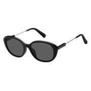 Kliske svarte solbriller for kvinner