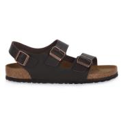 Mørkebrune Milano Sandaler