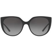 6119 Sole Solbriller - Moderne stil med svart ramme og ombre linser