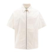 Hvite Skjorter med Glidelåslukking