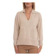 Phine Pullover, Polo Hals, V Hals, Frontlommer