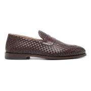 Italienske skinnloafers