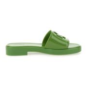 Grønne Slider Sandaler