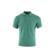 Grønn Polo Skjorte med Unikt Design