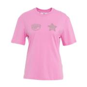 Rosa T-skjorte for kvinner