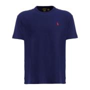 Marineblå Bomull Oversize T-skjorte