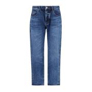 Loose Tapered Denim Jeans