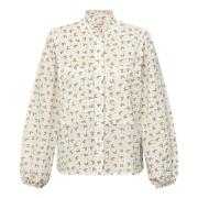 Tiffany Shirt - White/Yellow