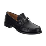 Elegante Loafers i Kornet Skinn