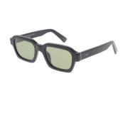 Klassiske Rektangulære Svarte Solbriller
