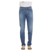 Slim-Fit Sartorial Denim Jeans Nick