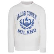 Hvit Jacob Cohën U6006 Sweater