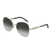 Gold Grey Shaded Sunglasses TF 3089