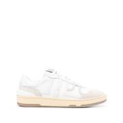 Hvite Clay Lave Top Sneakers