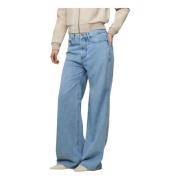 Sort Lois Lysblå Skater Loose Soft Amazon Jeans