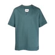 Blå Casual T-skjorte for Menn