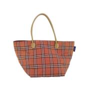 Pre-owned Rod nylon Burberry Tote