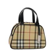 Pre-owned Beige Laer Burberry veske