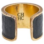 Pre-owned Svart skinn Carolina Herrera armband