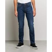 Slim Fit Organiske Denim Jeans med Slitte Detaljer