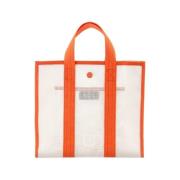 Oransje plast A.p.c Tote