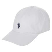 Hvit U.S Polo Caps Absalom Med Regulering Og U.S Polo Logo - Hvit Caps