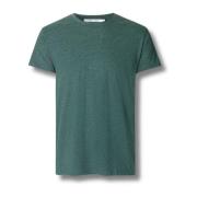 Grønn Samsøe Samsøe Kronos Round Neck T-Shirt