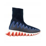 Blå Sharky Sock Sneakers