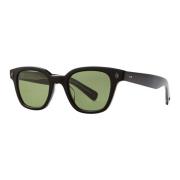 Svart/Ren Grønn Naples Sun Solbriller