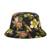 Blomster Grafisk Bucket Hat