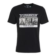 Steve McQueen Charge T-skjorte Svart