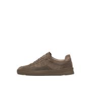 Taupe Suede Minimalist Sneaker