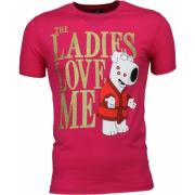 The Ladies Love Me Print - Herr T Shirt - 2001R