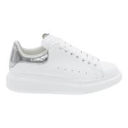Hvit Sølv Croco Sneaker Limited Edition