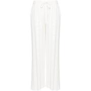 Hvite bukser for kvinner Ss24