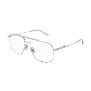 Silver Transparent Bv1159O Eyeglasses