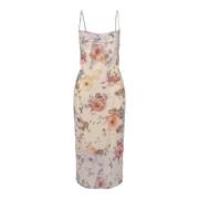Noelle Tulum Midi Dress - Blooming Roseate