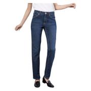 Feminine Fit Straight Leg Jeans